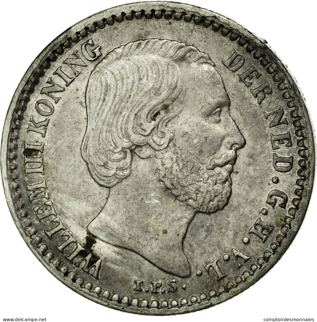 Monnaie, Pays-Bas, William III, 10 Cents, 1890, SUP, Argent, KM:80 - 1849-1890 : Willem III