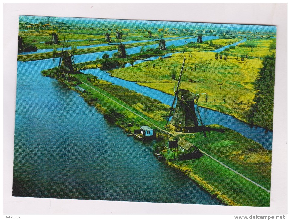 CPM PANORAMA MOLENS KINDERDJICK - Kinderdijk