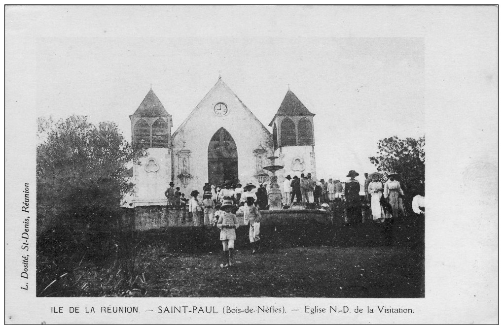 La Reunion St Paul Bois De Nefles Eglise Nd De La Visitation - Saint Paul