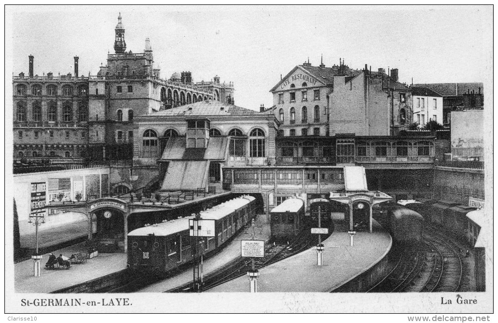 78 St Germain En Laye La Gare Animée - St. Germain En Laye