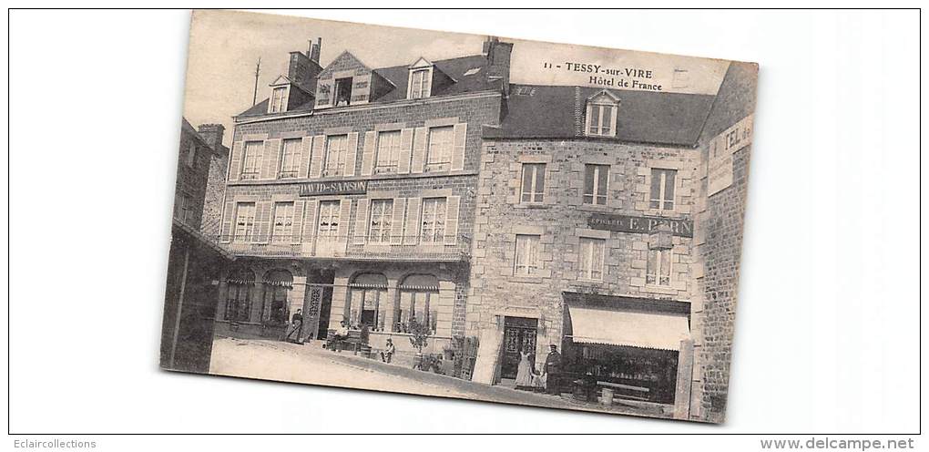 Tessy Sur Vire      50     Hôtel De France - Otros & Sin Clasificación