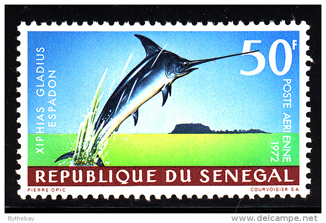 Senegal MNH Scott #C115 50fr Xiphias Gladius Espadon - Sénégal (1960-...)