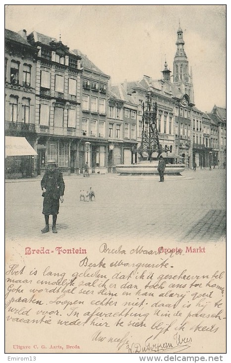 Breda Fontein Groote Markt - Breda