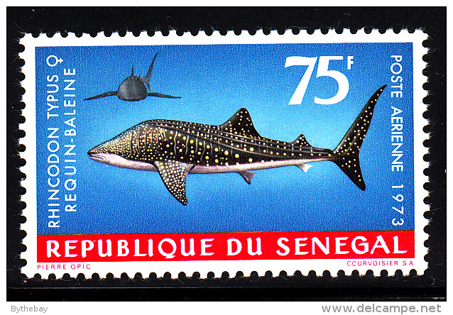 Senegal MNH Scott #C117 75fr Rhincodon Typus Requin-baleine - Sénégal (1960-...)