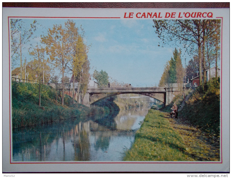 93 - TREMBLAY Les GONESSE - Le Canal De L'Ourq. (Pont) - Tremblay En France