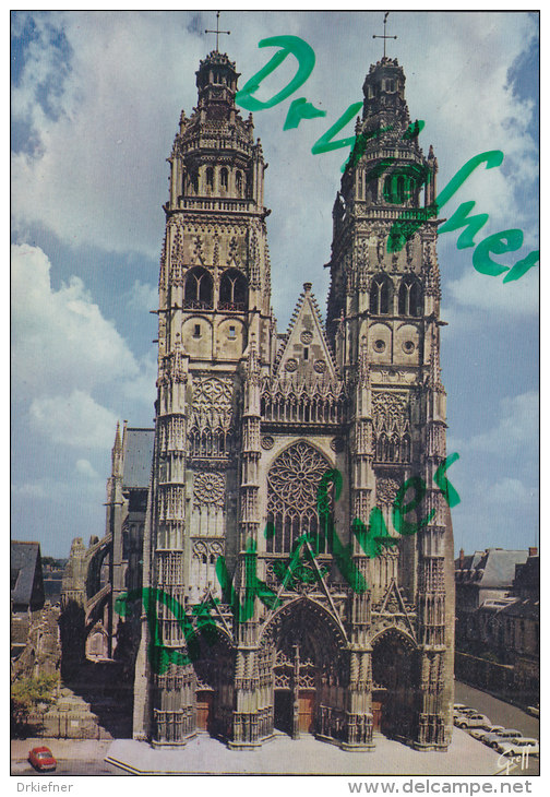 Tours, (Indre-et-Loire), Kathedrale St. Gatien, Um 1970 - Kirchen U. Kathedralen