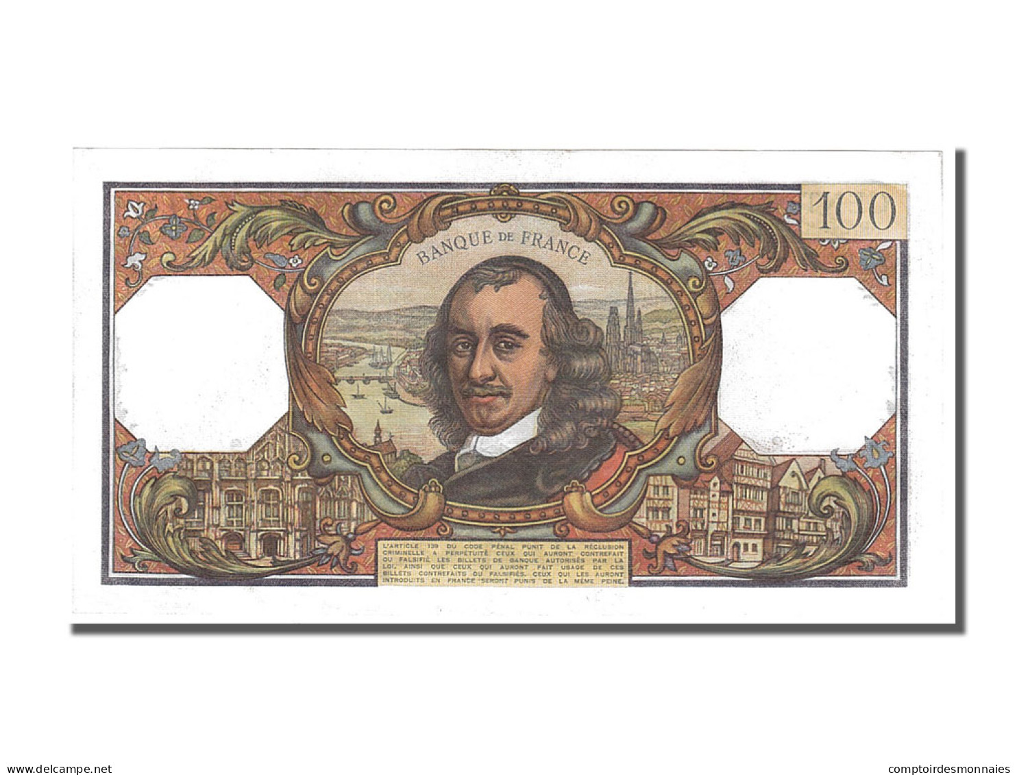 Billet, France, 100 Francs, 100 F 1964-1979 ''Corneille'', 1967, 1967-04-06 - 100 F 1964-1979 ''Corneille''