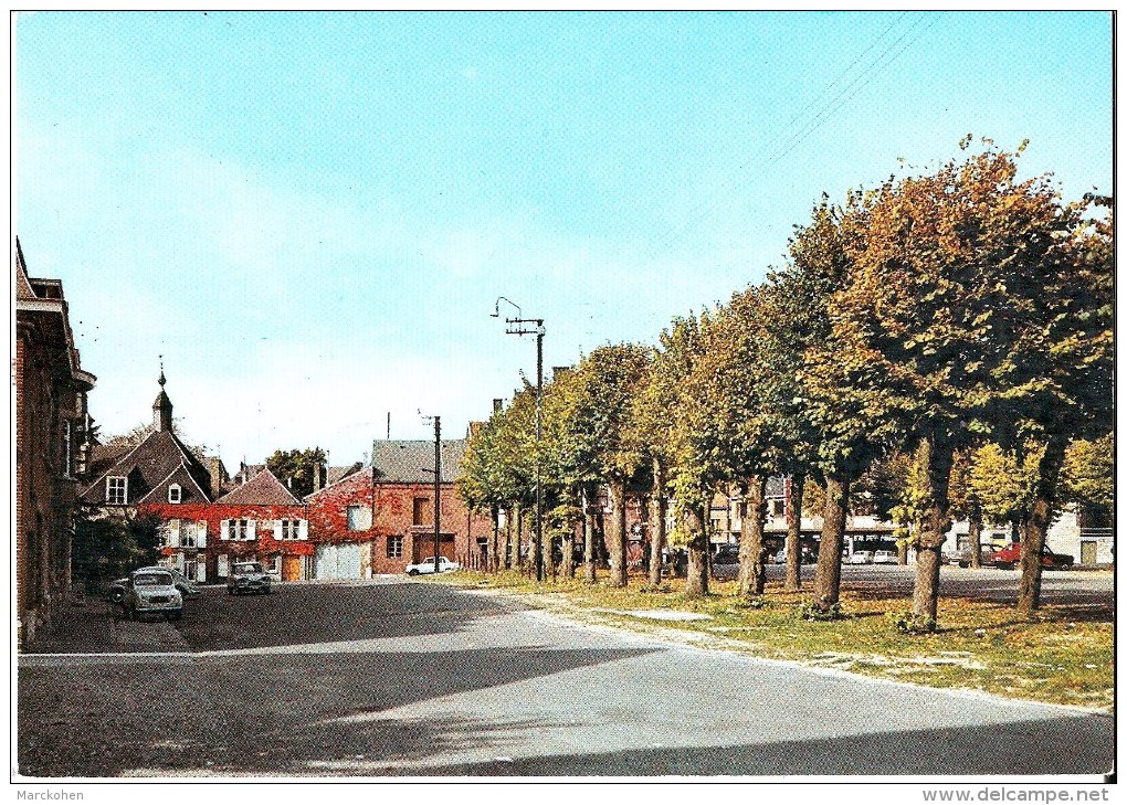 FLORENNES (5620) : La Place Verte. CPSM. - Florennes