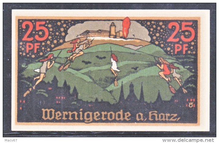 GERMANY   NOTGELD   WITCHES  ON  BROOMS - [11] Local Banknote Issues