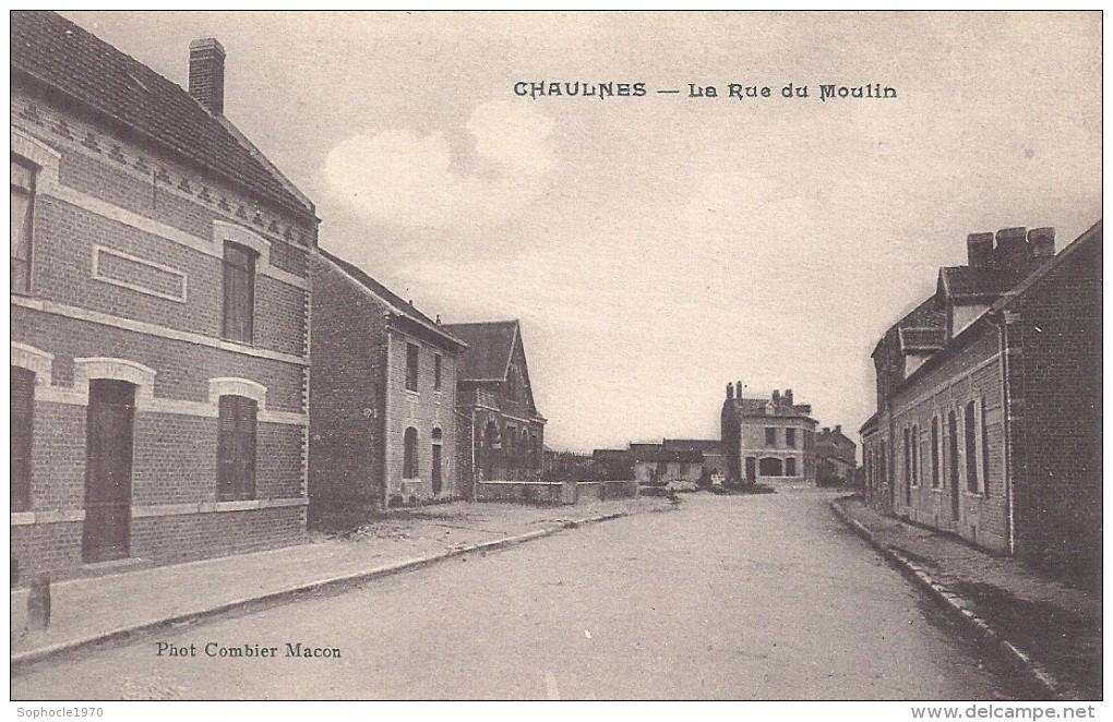 PICARDIE - 80 - SOMME - CHAULNES - Rue Conduisant Au Moulin - Chaulnes
