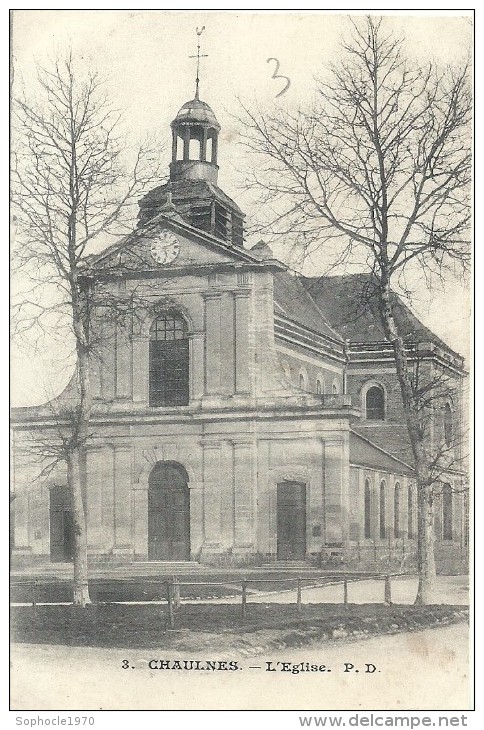 PICARDIE - 80 - SOMME - CHAULNES - L'église - Chaulnes