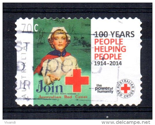 Australia - 2014 - Red Cross Centenary (Self Adhesive) - Used - Oblitérés
