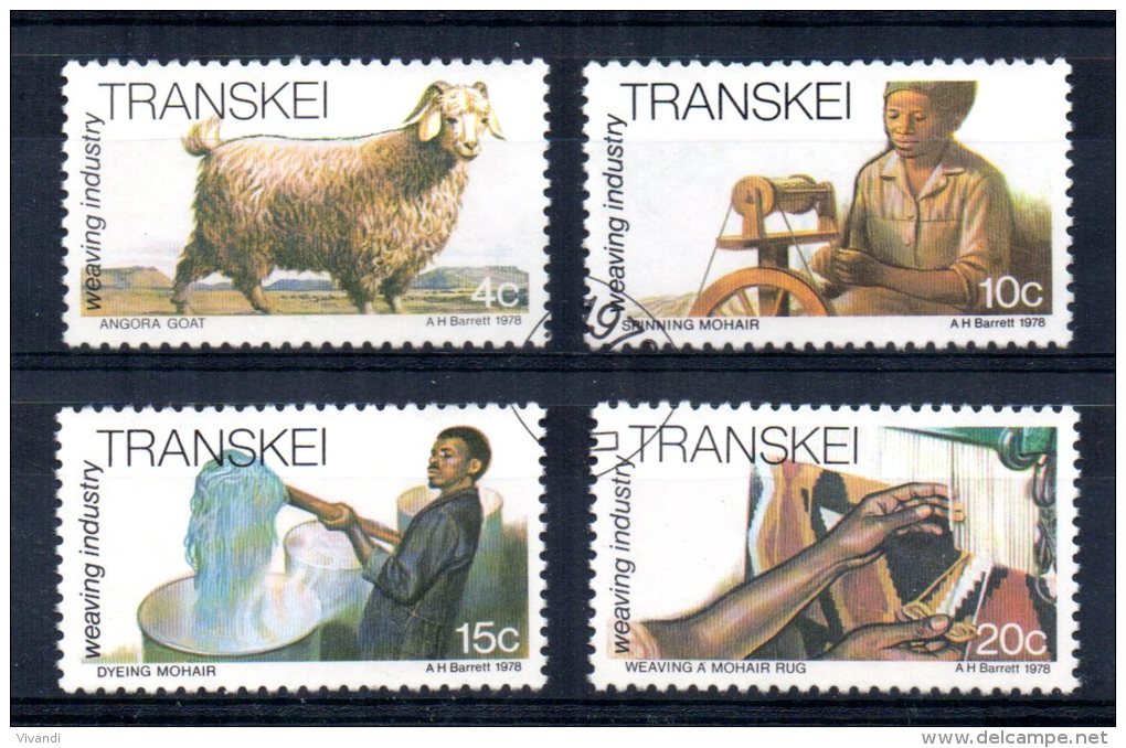 Transkei - 1978 - Weaving Industry - Used - Transkei