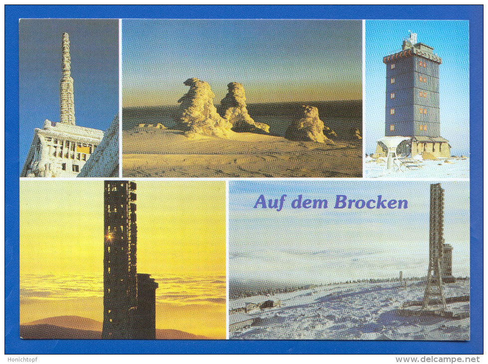 Deutschland; Brocken Harz; Multibildkarte - Autres & Non Classés