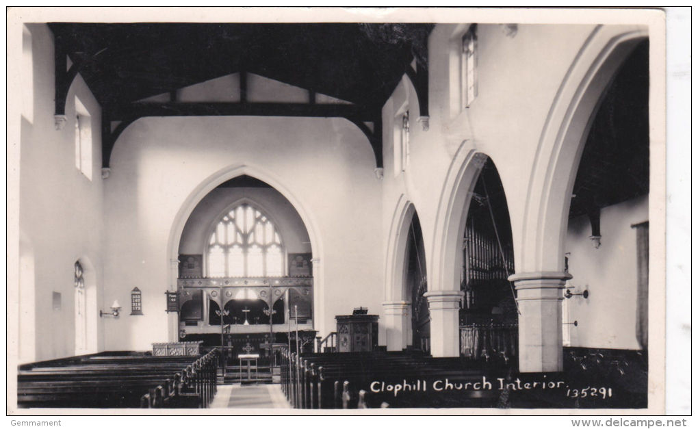 CLOPHILL CHURCH INTERIOR - Bedford