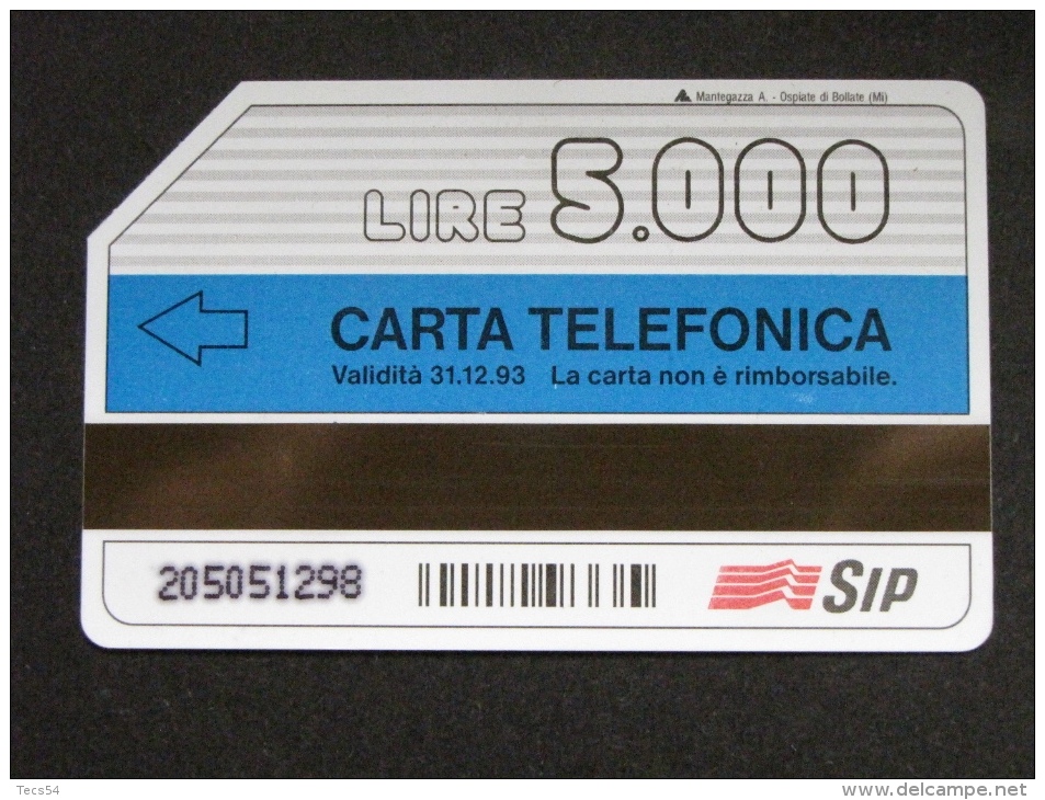 198 GOLDEN - ALIMENTI SARDI LIRE 5.000 - USATA - Públicas  Publicitarias