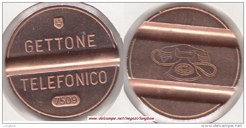 Italia Gettone Telefonico 1975-09 E.S.M. Milano- Used - Monétaires/De Nécessité