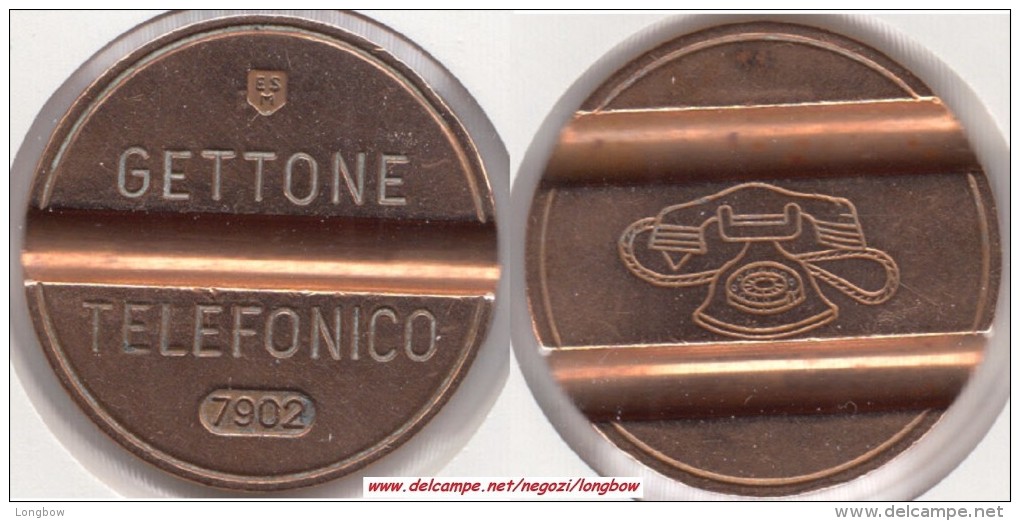 Italia Gettone Telefonico 1979-02 E.S.M. Milano- Used - Monétaires/De Nécessité