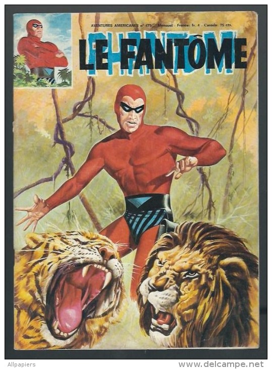 Phantom Le Fantôme N°475 Safari A ...Eden - Flash Gordon Les Terroristes De Brukka De 1979 - Phantom