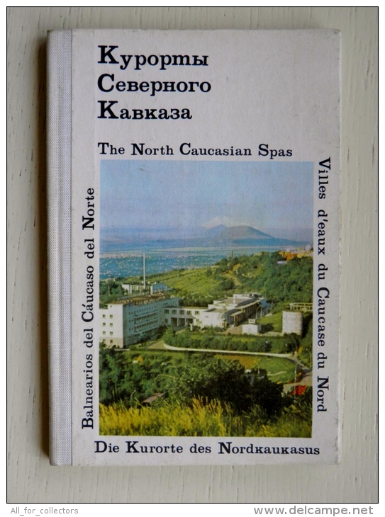 Book Booklet From Ussr The North Caucasian Spas Include 47 Photographies In 5 Languages - Slav Languages