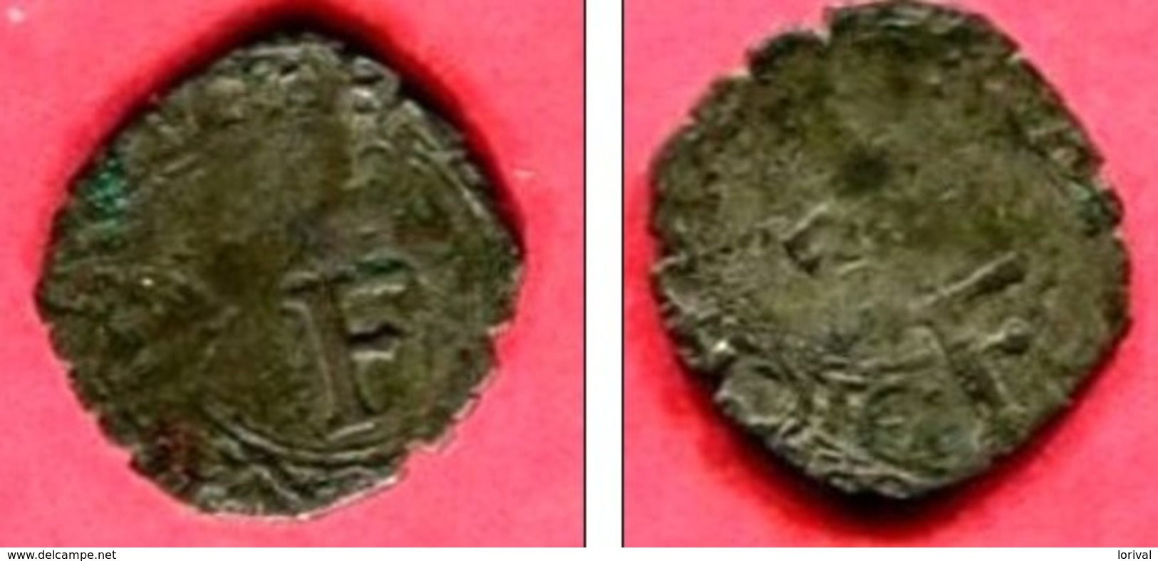 DENIER FRANCISCUS DOUBLE FRAPPE     B 28 - 1515-1547 François 1er