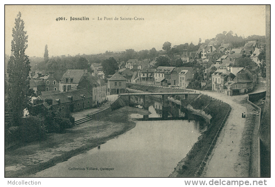 56 JOSSELIN / Le Pont De Sainte-Croix / - Josselin