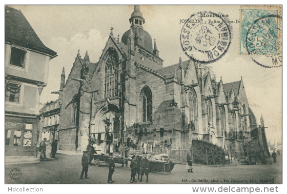 56 JOSSELIN / Eglise Notre-Dame / - Josselin