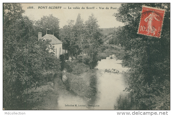 56 PONT SCORFF / La Vallée De La Scorff, Vue Du Pont / - Pont Scorff