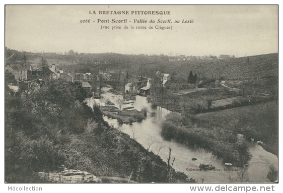 56 PONT SCORFF / Vallée Du Scorff Au Leslé, Vue Prise De La Route De Cléguer / - Pont Scorff