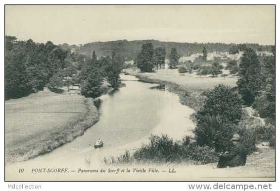 56 PONT SCORFF / Panorama Du Scorff Et La Vieille Ville / - Pont Scorff