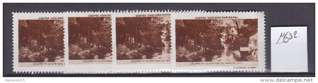 FRANCE. TIMBRE. VIGNETTE. ............51 CHALONS SUR MARNE - Tourism (Labels)