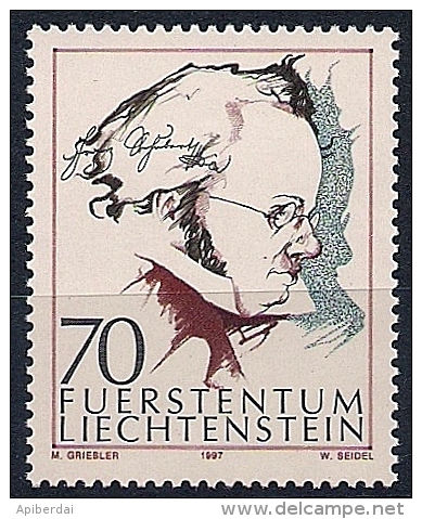 Liechtenstein - 1997 200e Anni. Naissance Franz Schubert, Musicien   (unused Stamp + FDC) - Covers & Documents