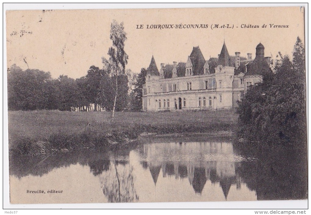 Le Louroux-Béconnais - Château De Vernoux - Le Louroux Beconnais