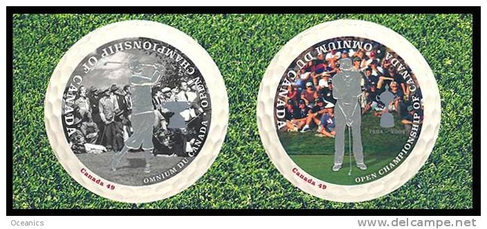 Canada (Scott No.2051-52 - Golf) [**] Autocollant / Self Adhesive - Ongebruikt