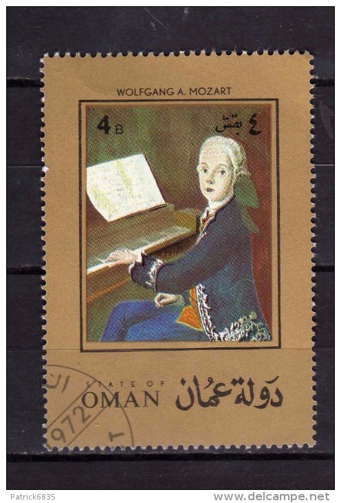 State Of Oman °-  Used .  Mozart    Oblitérés    Vedi Descrizione - Oman