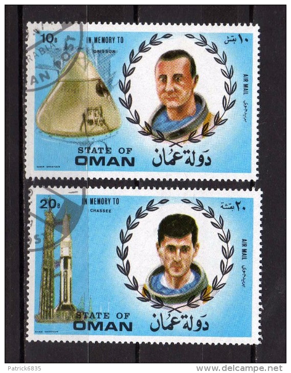 State Of Oman -  Used Space  Astronauts Soyouz .  Vedi Descrizione - Oman