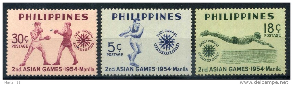 1954 FILIPPINE SERIE COMPLETA ** - Philippines