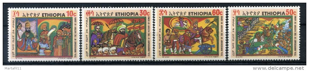 1971 ETIOPIA SERIE COMPLETA ** - Etiopia