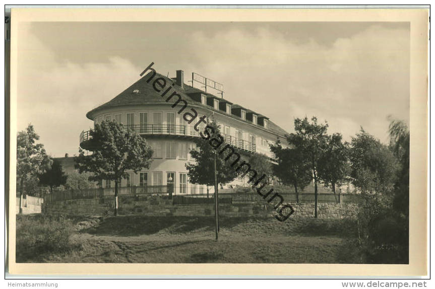 Saalburg - FDGB-Heim - Foto-Ansichtskarte 50er Jahre - Verlag Photo-König Lobenstein - Ebersdorf