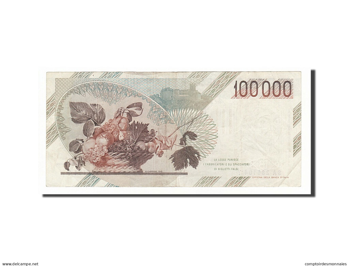 Billet, Italie, 100,000 Lire, 1983, 1983-09-01, TTB - 100.000 Lire