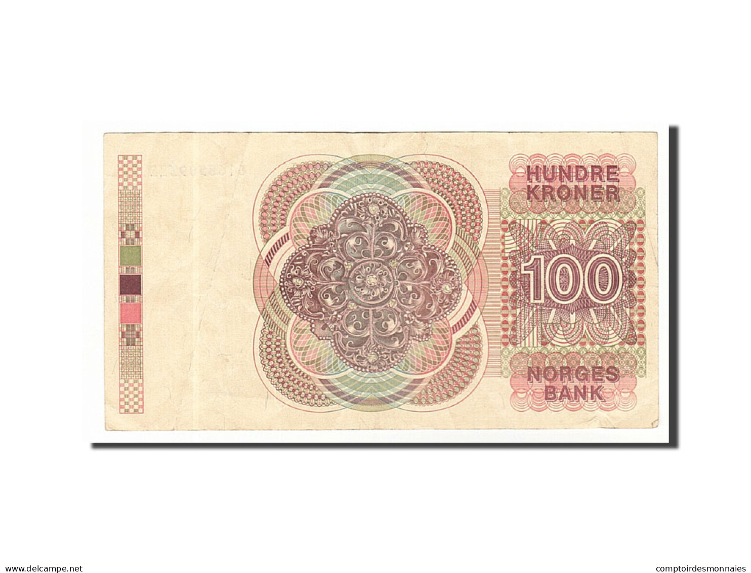 Billet, Norvège, 100 Kroner, 1991, TTB - Norway