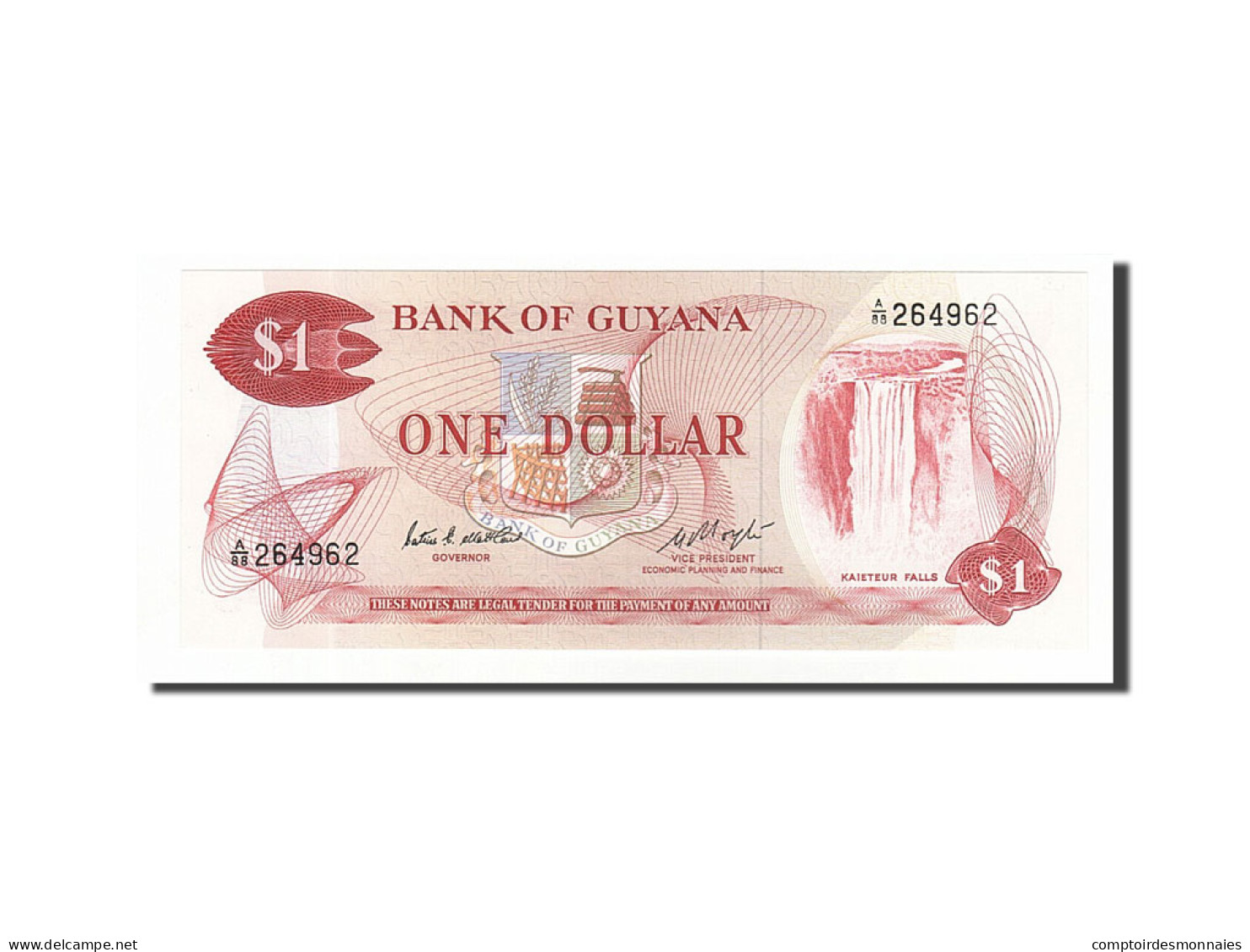 Billet, Guyana, 1 Dollar, 1983, NEUF - Guyana