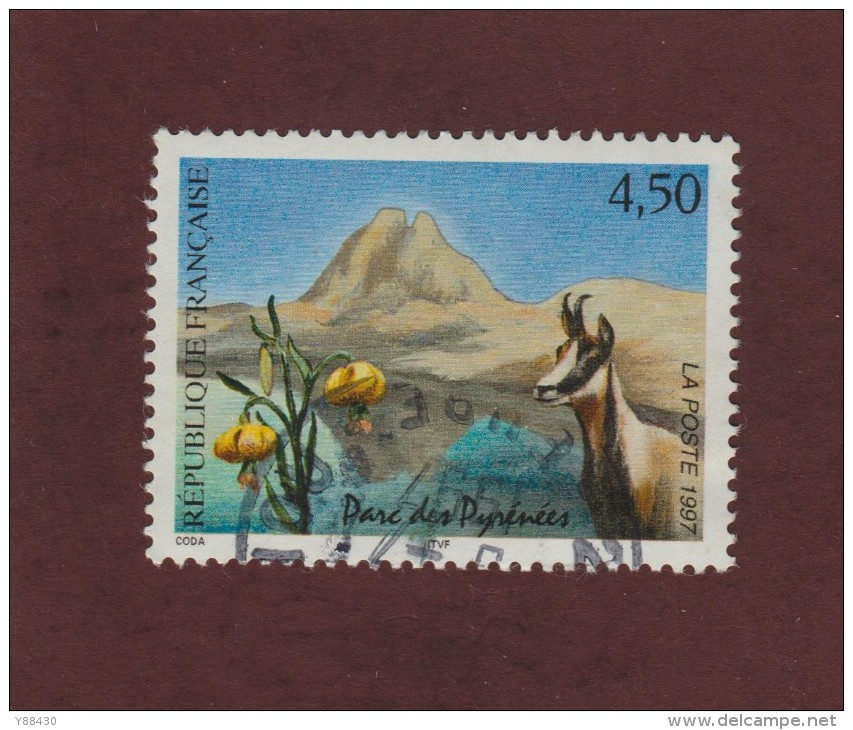 3056 De 1997 - Oblitéré  Cachet Rond -  Isard - Gebraucht