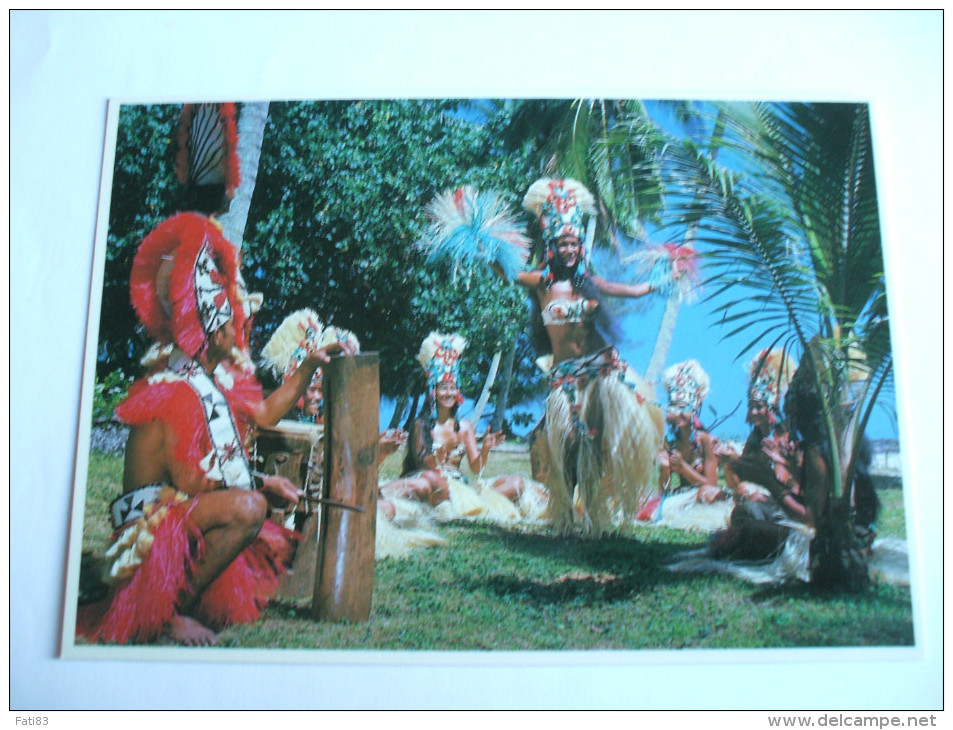 DANSEUSE-ETOILE Du Groupe Tahiti-nui PHOTOGRAPHE ADOLPHE SYLVAIN EDITION ANNEE 1980 ENVIRON - Tahiti