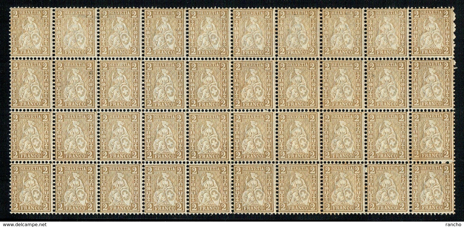 ** BLOC TIMBRES DE COLLECTIONS NEUFS AVE GOMME 1881. PAPIER MELE C/.S.B.K. Nr:44. Y&TELLIER Nr:49. MICHEL Nr:36. ** - Ungebraucht