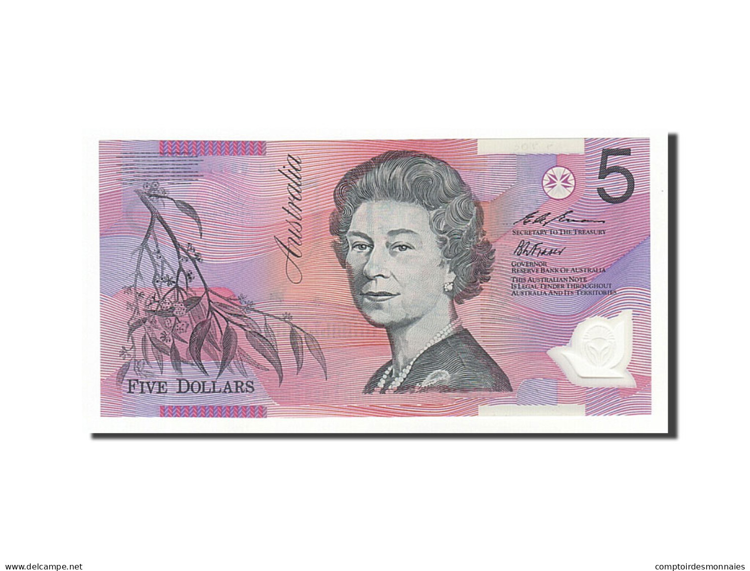 Billet, Australie, 5 Dollars, 1995, NEUF - 1992-2001 (polymer Notes)