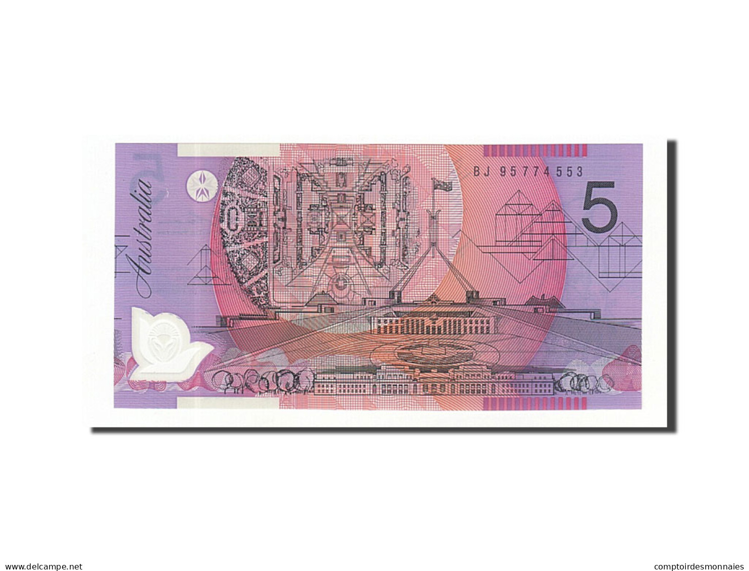 Billet, Australie, 5 Dollars, 1995, NEUF - 1992-2001 (polymer Notes)