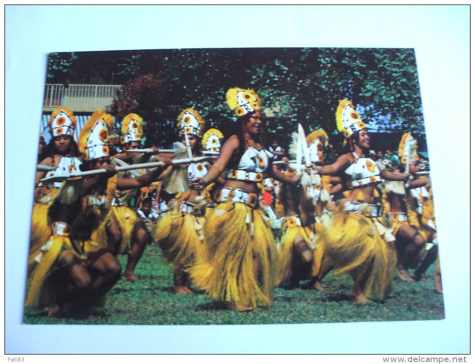 Iles Australes - Le Groupe De Danse Tamarii Tubuai - Tahiti