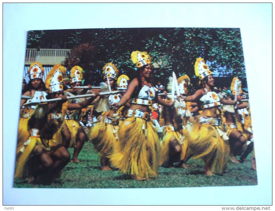 Iles Australes - Le Groupe De Danse Tamarii Tubuai - Tahití