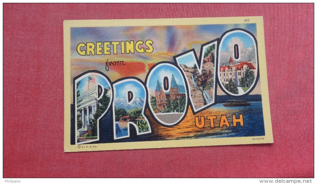 Greetings  From   Utah> Provo =======    =  == ==2106 - Provo